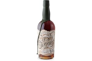 Crusty Juggler Black Strap Pineapple Rum 70cl | 37.5% ABV | Blended in Cornwall | Black Strap Molasses & Fresh Pineapple | Perfect for Cocktails or Sipping Neat