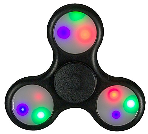 Baby Pig Hand Spinner, LED Licht Fidget Klee Bunte Glühende Spirale High Speed Focus Super Durable Kinder und Erwachsene Dekompression Spielzeug Geschenke--Glowing Gyro