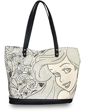 Loungefly , Damen Schultertasche grau grau