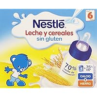 NESTLÉ Leche y Cereales Sin Gluten - Paquete de 6 x 2 unidades de ...