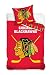 Produktbild NHL Chicago Blackhawks 161022 National Hockey League Fan Bettwäsche 140x200 cm + 70x90 cm