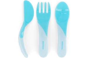 ‎TWISTSHAKE Vital Innovations 78200 Twistshake Esslern-Besteck, blau