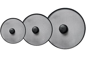 Yuemsh 3 Pièces Écrans Anti-Éclaboussures de Cuisine Écran Anti-Éclaboussures de Graisse Couvercle de Pot Résistant à L'