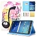 Produktbild Samsung Beaulies Folio Case Samsung Galaxy Tab E 8.0 - Premium PU Leather Slim Fit Smart Stand Cover Galaxy Tab E 32GB SM-T378 / Tab E 8.0-Inch SM-T375 / SM-T377 Tablet, Music (061# Music)