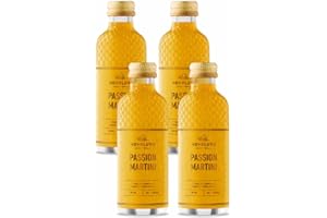 NOHRLUND Pack of 4 Passion Fruit Martini Ready to Drink Cocktails | Handcrafted & Organic |180 ml | 7.5% ABV | 4-Pack, Passion Fruit