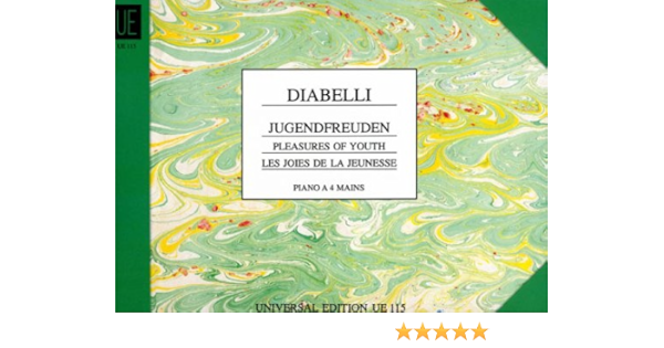 Jugendfreuden Op 163 Klavier Zu 4 Handen Amazon De Diabelli Anton Bucher