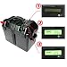 Produktbild ECO-WORTHY 100amp Black Deep Cycle Battery Box with LCD Screen