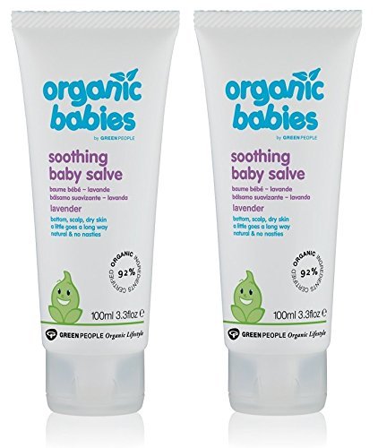 Green People Soothing Baby Salve Duo Two 100ml Tubes