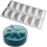 3D Hollow Leaves Lace Mold Fondant Flower Candy Chocolate Sugar Craft Cake Decorating Cupcake Top(Handle, 29.5 x 17.2 x 2.5cm