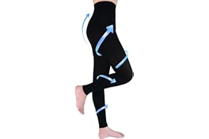 Medical Compression Tights Women & Men Long 20-30 mmHg Compression Stockings Support Stockings Women's Class II Toe-free Compression Trousers Support