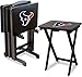 Produktbild Imperial Offiziell lizenzierte NFL Merchandise: faltbar Holz TV Tablett Tisch-Set mit Ständer, Houston Texans