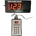 Security Store Token Display System with Ding Dong Sound for Banks,Restaurants, Cafe, OPD'S, Post Office,Service Center, Food Counter, & Clinics !! 1 Year Warranty !!
