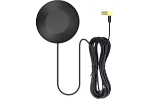 RUIZHI DAB Antenna Car, SMB Connection, DAB Plus Antenna with 300 cm Cable for Pioneer, Kenwood, JVC, Alpine, AiliTech Radios - High Signal Sensitivity, High Gain 18 DBI