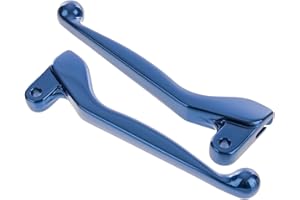 MZA GMBH - OFFIZIELLER HÄNDLER Handhebel SET SIMSON, blau ALU-massiv, Bremshebel + Kupplungshebel (auch für Ausführung mit Bremslichtschalter), Farbe, S51, S53, SR50