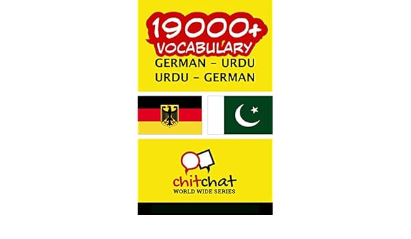 19000 German Urdu Urdu German Vocabulary Ebook Jerry - 