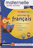 Image de Activités de français Petite Section : 3/4 Ans