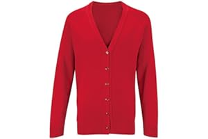 Integriti Schoolwear Girls School Knitted Cardigan Uniform Age 3 4 5 6 7 8 9 10 11 12 13 14 15 16 + Adult Sizes