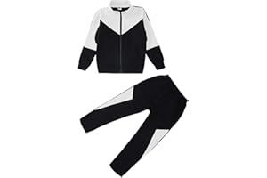 amropi Trainingsanzug Mädchen Sportanzug Sweatjacke + Jogginghose Bekleidungsset Jogginganzug for 3-10 Jahre