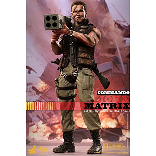 Hot Toys 1:6 Scale John Matrix Commando Figure