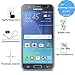 Produktbild Xiaoximi Samsung Galaxy J5 2015 SM-J500F Gehärtetem Glas Displayschutzfolie Kristallklare Schutzglas Transparent Tempered Glass Screen Protector Anti Kratzer Anti Fingerabdruck Schutzfolie mit 9H Härtegrad für Samsung Galaxy J5 2015 SM-J500F