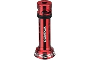 GOMEXUS R4 48mm Aluminio Soporte Antirayaduras de Carrete de Pesca para Shimano Vanford Stradic FK FJ FL 1000-4000 Daiwa Certate LT Luvias Airity LT Emeraldas Air LT