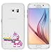 Produktbild Samsung Galaxy S6 Hülle von licaso® aus TPU schützt Dein S6 5,1" Einhorn Rambo Schutz-Hülle transparent klare Schutzhülle Tasche Silikon Style (Samsung Galaxy S6, Einhorn Rambo)