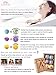 LAVEN Organic Bath Bomb Gift Kit, 3 Scents (Eucalyptus, Lavender and Orange) Pack of 6