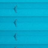 Lieferumfang: 1 x Plissee Klemmfix, 80 cm x 130 cm in Blau von Lichtblick.