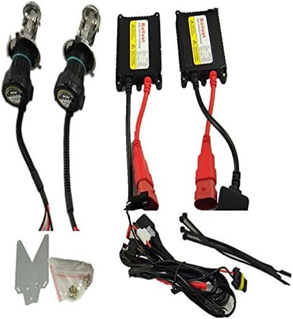 UIOXK Slim Hid Kit Xenon Head Hight 9007 Bi Xenon H/L Beam Headlight 4300K 406YC