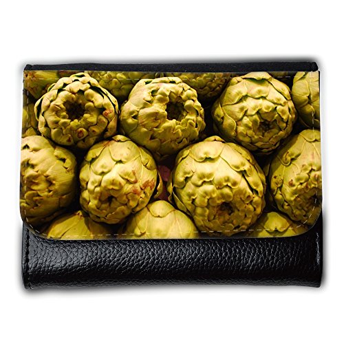 Preisvergleich Produktbild Portemonnaie Geldbörse Brieftasche / / M00244062 Artischocken Gemüse Green Power / / Medium Size Wallet