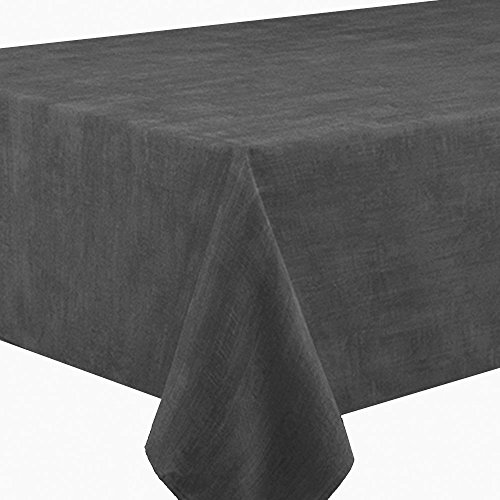Gartentischdecke SABRINA Eckig 135 x 200 cm Grau / Anthrazit - Lotus Effekt