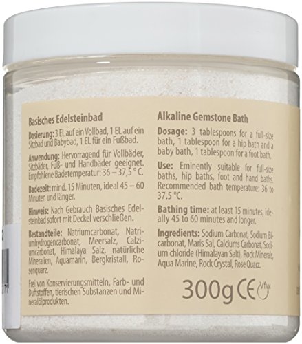 Michael Droste-Laux Naturkosmetik basisches Edelsteinbad, 300 g - 2
