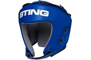 STING Competition Head Guard, IBA-Approved and USA Boxing-Approved Headgear, Premium Boxing Equipment for Professional Competition and Boxing Training