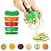 Produktbild Hand-Spiralizer, 3-Klinge Griffe Schneidemaschine Spiralschneider Reibe Schaffung Gemüse Nudeln Küche Kochen Werkzeuge