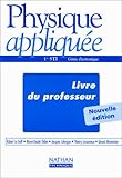 Image de Physique appliquée, 1re STI (livre du professeur) : Génie électronique