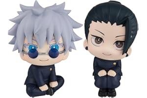 Anjinguang Geto Suguru Gojo Satoru Figure Statue Anime Action Figur 10cm Mini Look Up Figuren Desktop Decoration Model Collection Gifts for Fans