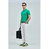 Lufian Laon% 100 Pamuk Comfort Fit D&uuml;ğmeli Polo Yaka T Shirt Erkek POLO YAKA T SHİRT 111040206