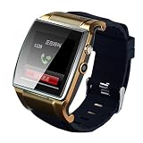 Hunpta V3. 0 Smart Watch Armbanduhr 2.0MP Kamera für Samsung (Gold)