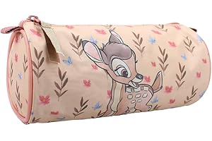 mybagstory - Piórnik - Bambi - Beżowy - Dzieci - Szkoła - Przedszkole - Żłobek - Podstawowy - Piórnik dziewczęcy - Rozmiar 20 cm - Pomysł na prezent, beżowy