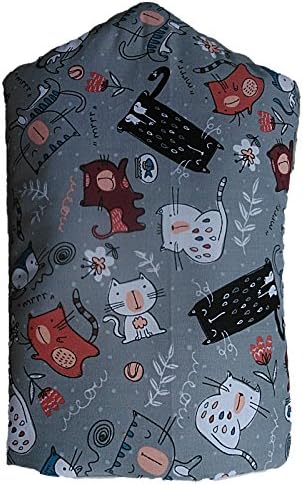Grey Cats Kittens Printed Cotton Cafetiere Cosy