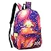 Produktbild Mode Unisex Rucksäcke,BestShope Bunter Sternenhimmel Muster Groß Handtasches Schulrucksack Handtasche Beuteltasche Reisetasche Reißverschluss Taschen für Jugendliche Herren Damen Frauen Mädchen Kinder