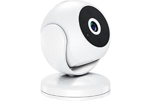 YIWEOG Husdjurskamera med magnetiskt fäste 1080P smart rörelsedetektion inomhuskamera med 170° vidvinkel mörkerseende trådlös kamera för hem ty