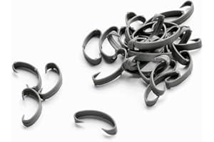 NMC DEUTSCHLAND GMBH 100 Stück Clip Clips Klammern für Isolierung PE Rohrisolierung Verschlußklammern