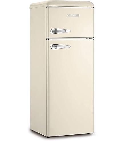 Frigorifero Vintage Severin Anni 50 | Doppia Porta Giallo | Stile Retro'