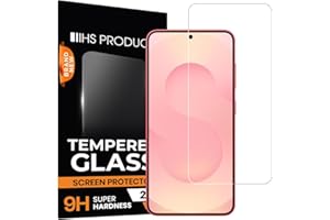 HSP® Schutzglas für Samsung Galaxy S25 5G | Schutzfolie Screen Protector Displayschutzfolie | 9H Härte Panzer Glas für optimalen Schutz | Kratzfest Öl- & Wasserabweisend HD Klar | Ultrabeständig