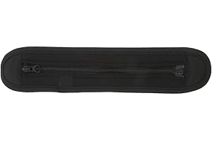 DOITOOL Shoulder Strap Cushion for Bag Detachable Oxford Cloth Pad Anti-Slip Support Shoulder Strap Pad for Backpack and Guitar Comfort 9.4X1.8 Inches Lightweight Replacement