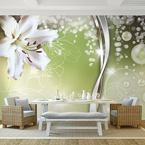 Fototapete Orchidee 308 x 220 cm – Vliestapete – Wandtapete – Vlies Phototapete – Wand – Wandbilder XXL – !!! 100% MADE IN GERMANY !!! Runa Tapete 9077010a - 2