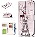 Produktbild Roreikes Apple iPhone 6 Plus, iphone 6S plus Case (5.5 Zoll), Hülle Muster Blume Strap Wallet Cover Tasche Bunte Retro PU Leder Flip Case Handytasche Muster Schutz Hüllen im Bookstyle Handyhülle Ledertasche mit Stand mit Neun Funktion Kartenfächer Magnetverschluss Magnet Etui Schale Schutzhüllen für iPhone 6 Plus / iphone 6S plus (5.5 Zoll)