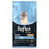 Reflex Plus Somonlu Yetişkin Kedi Maması, 1,5 Kg