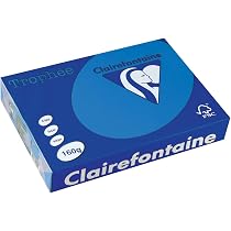 Ramette Papier Couleur Fluo Clairefontaine Trophée - 500 Feuilles A4 80 G, Pour Imprimante, Photocopie, Bricolage